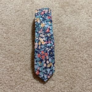 Original Penguin Blue Floral Tie